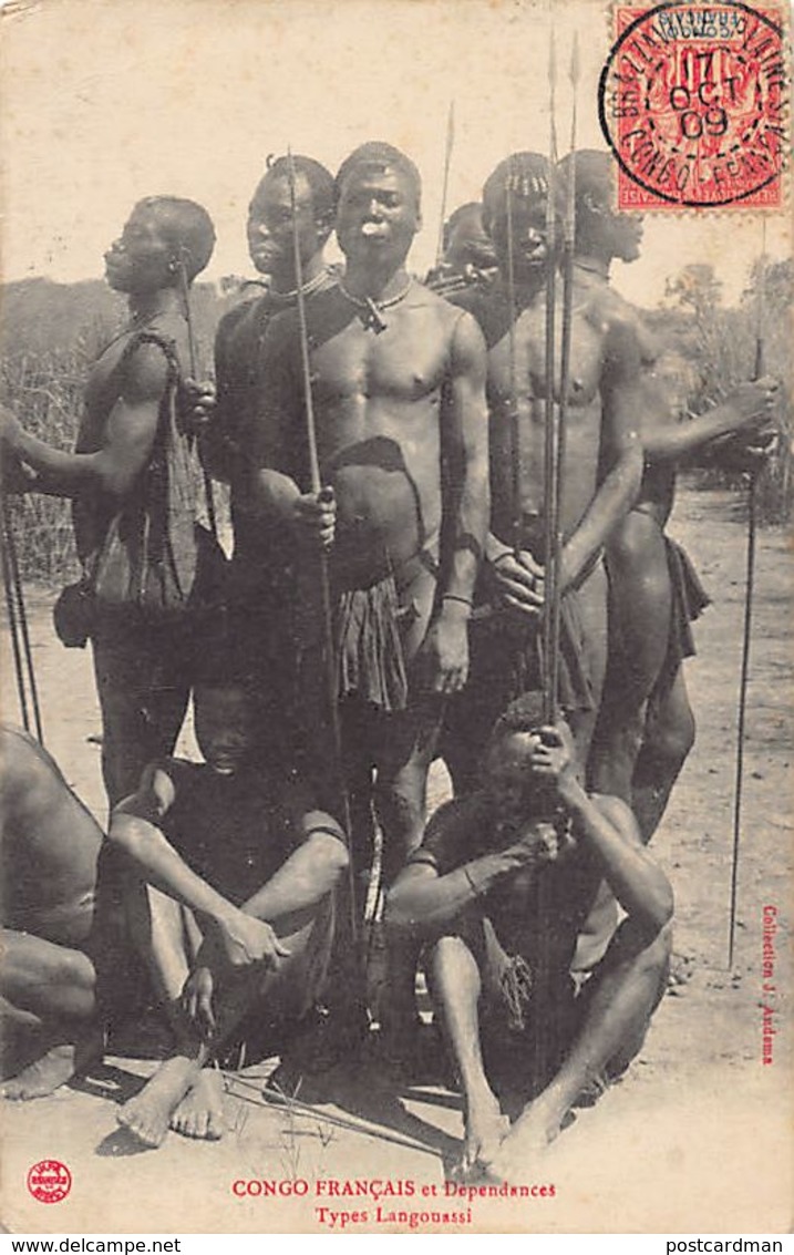 Congo Français - Types  Langouassi - Ed. J. Audema. - French Congo