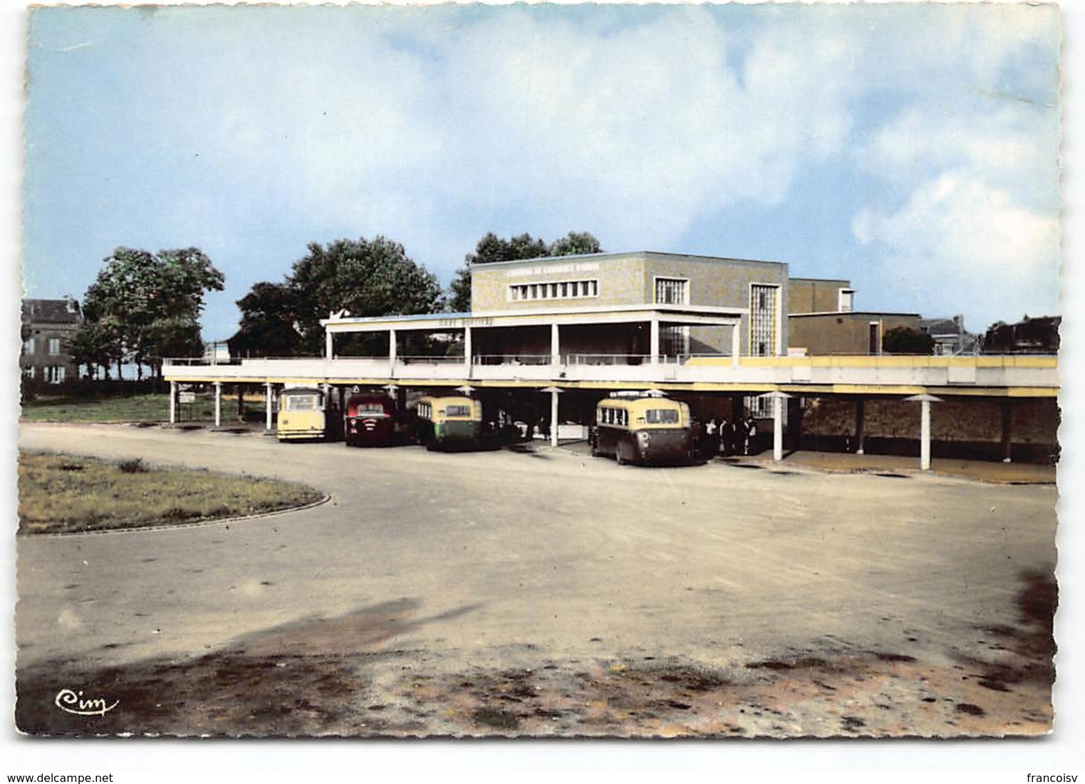 ARRAS La Gare Routiere Edit Cim N°1C . Bus Autobus Car Autocar - Arras