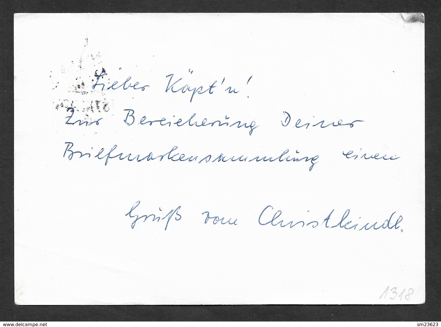 Österreich 1969  Mi.Nr. 1318 , Christkindl=Post - Postkarte - Gestempelt / Fine Used / (o) Christkindl 21.12.69 - Briefe U. Dokumente