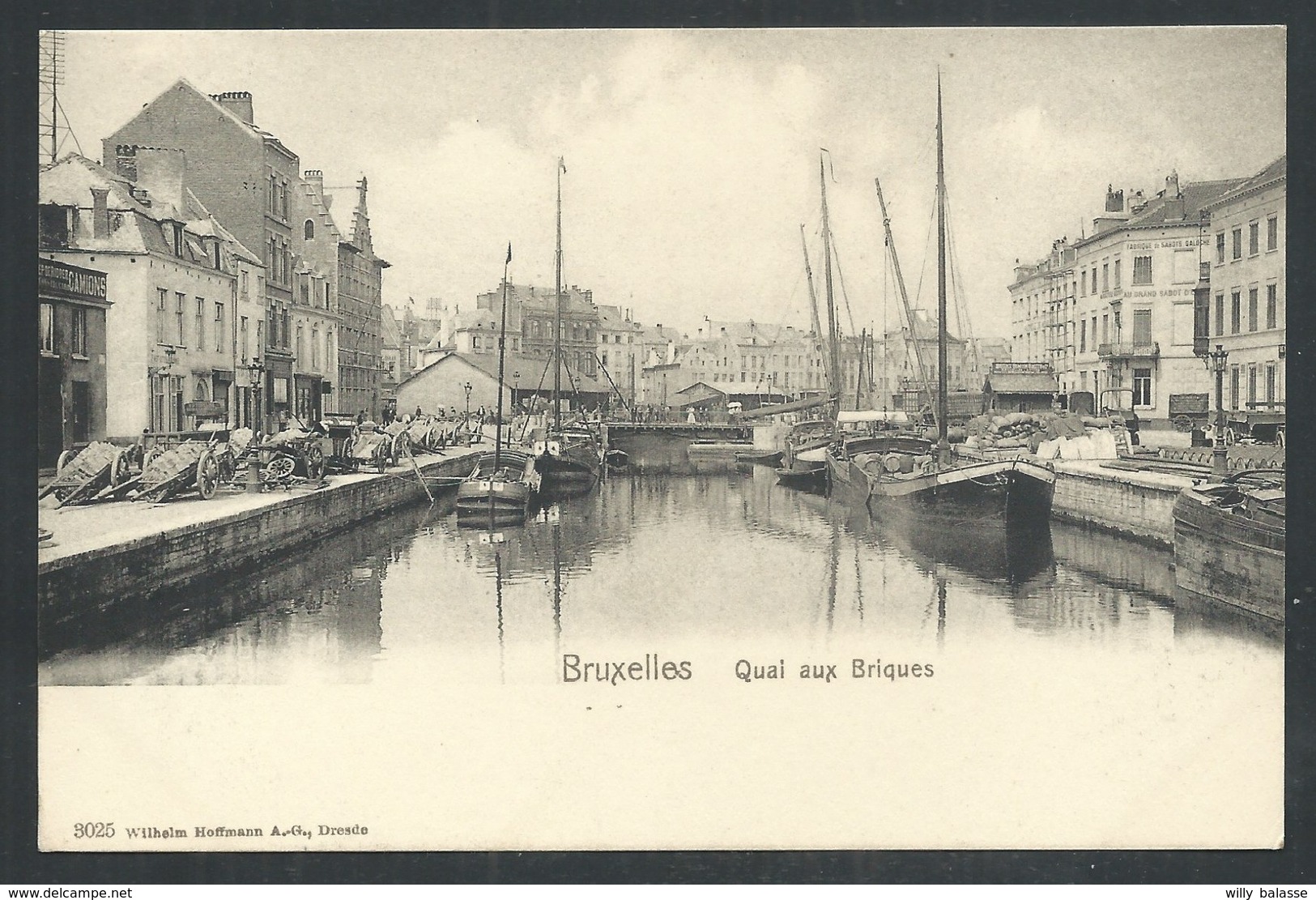 +++ CPA - BRUSSEL - BRUXELLES - Quai Aux Briques  // - Bruxelles-ville