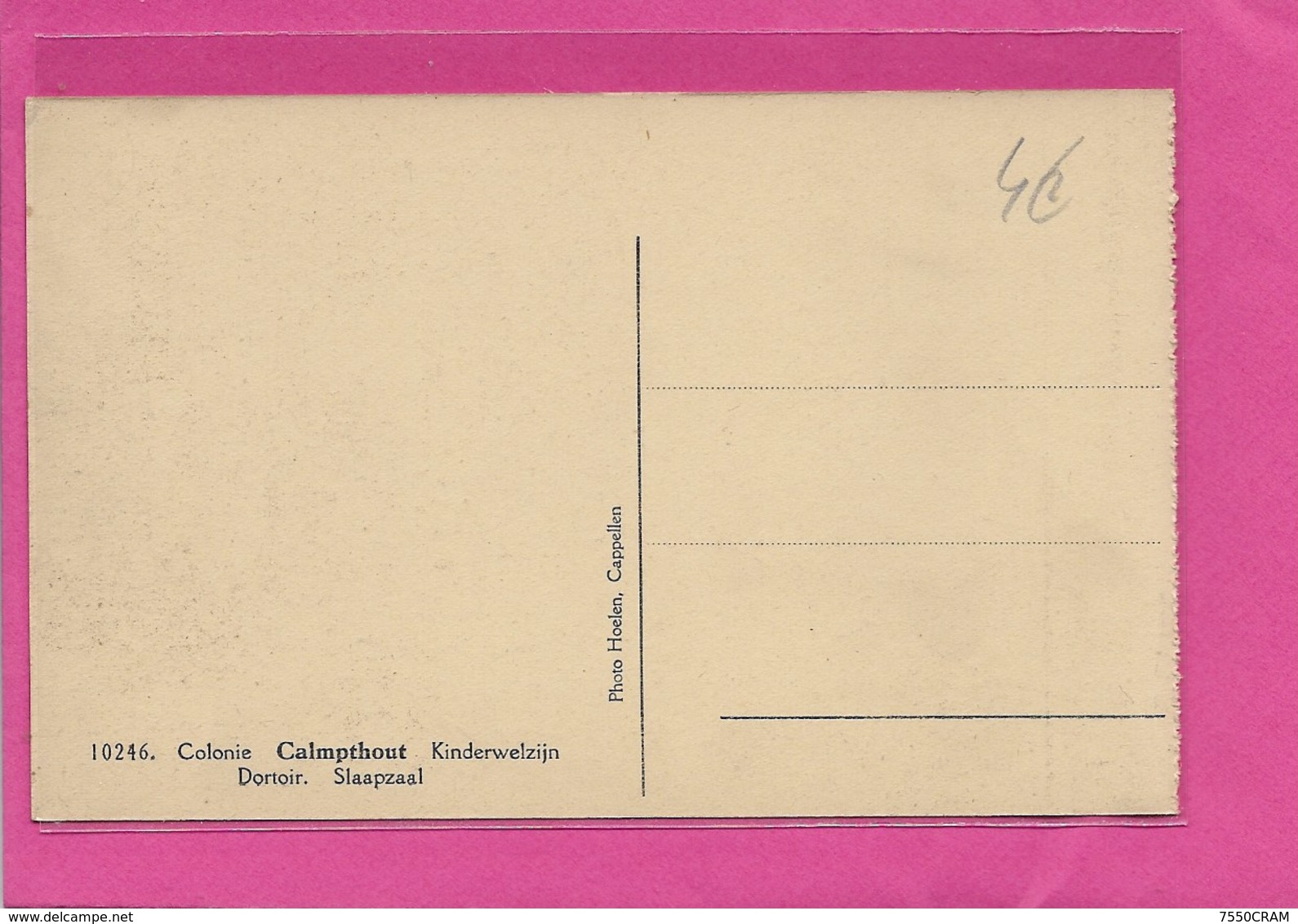 KALMTHOUT:  10246-HOELEN -COLONIE KINDERWELZIJN - Kalmthout