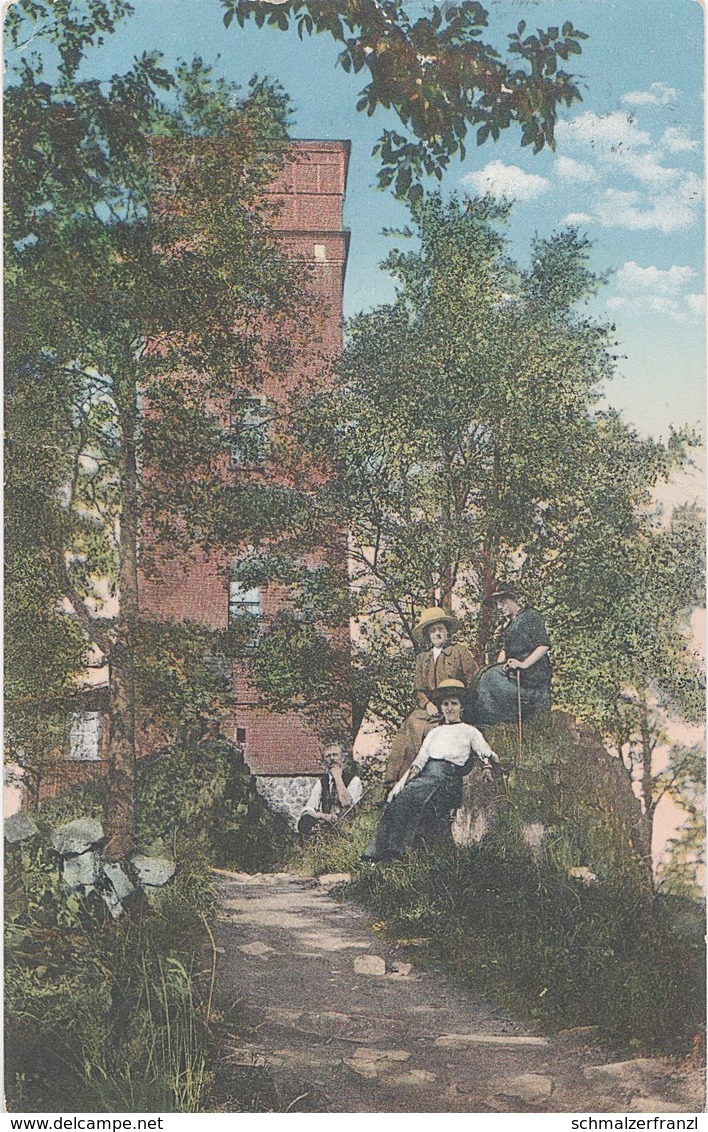 AK Wolfsbergspitze Wolfsberg Vlci Hora Ferdinand Schutzhütte Baude Turm Schönlinde Krasna Lipa Herrnwalde Zeidler Khaa - Sudeten