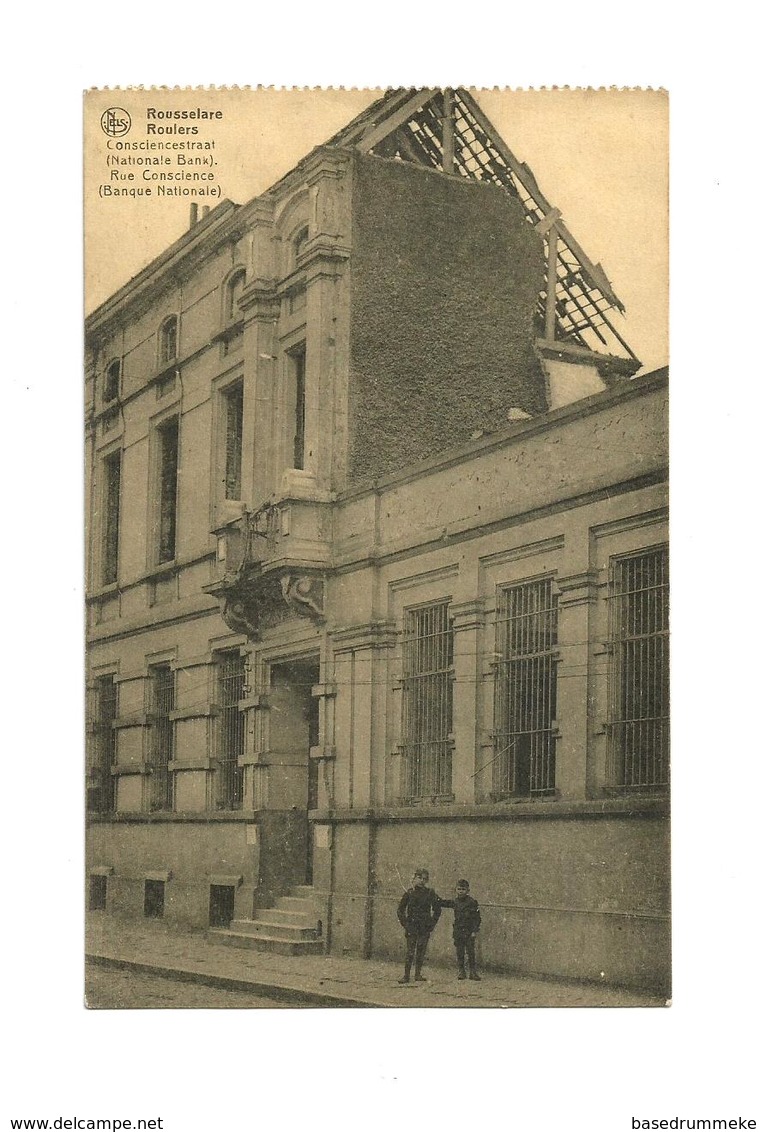 Rousselare  -  Consciencestraat (Nationale Bank). - Roeselare