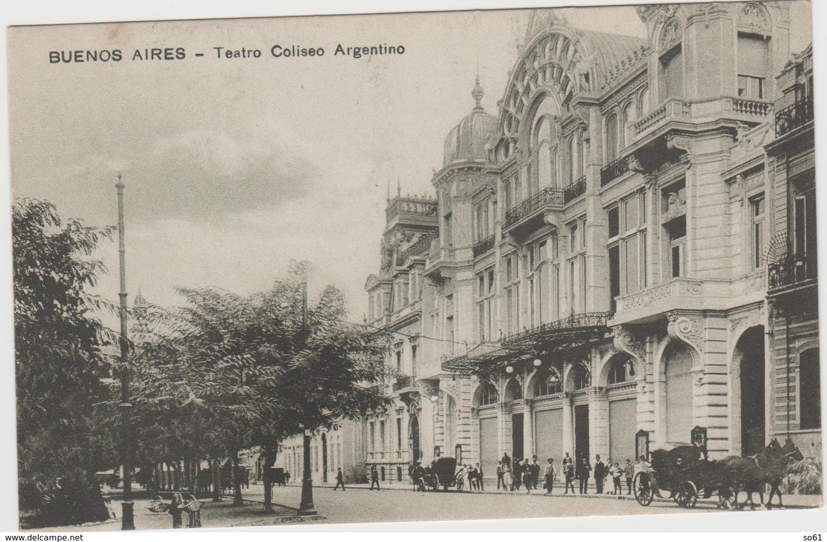 8797.   Argentina - Buenos Aires - Teatro Coliseo Argentino - FP NV - Argentina