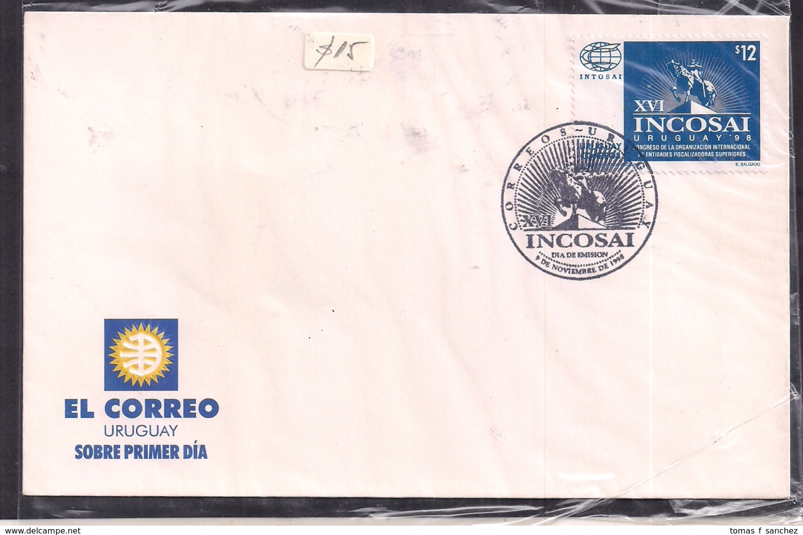 Uruguay - 1998 -  FDC - XVI INCOSAI - Uruguay '98 - Uruguay