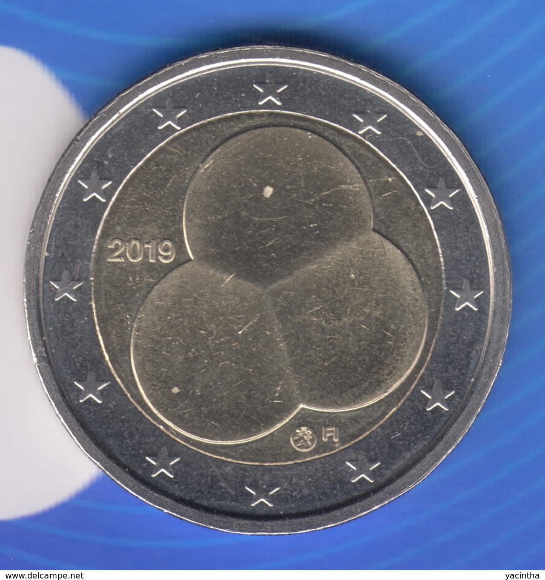 @Y@  Finland  4 X  2 Euro 2019 Hallitusmuoto  100 Jaar Grondwet - Finnland