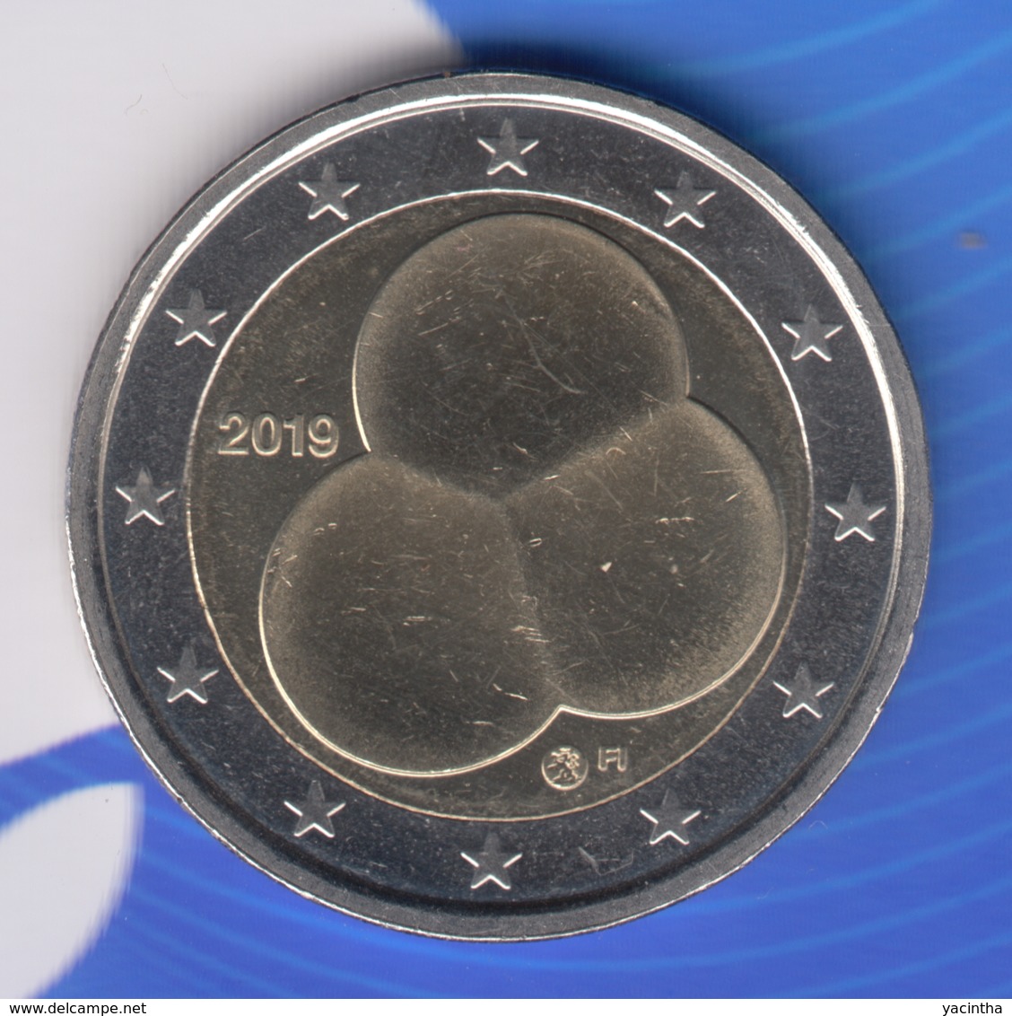 @Y@  Finland  4 X  2 Euro 2019 Hallitusmuoto  100 Jaar Grondwet - Finlandia