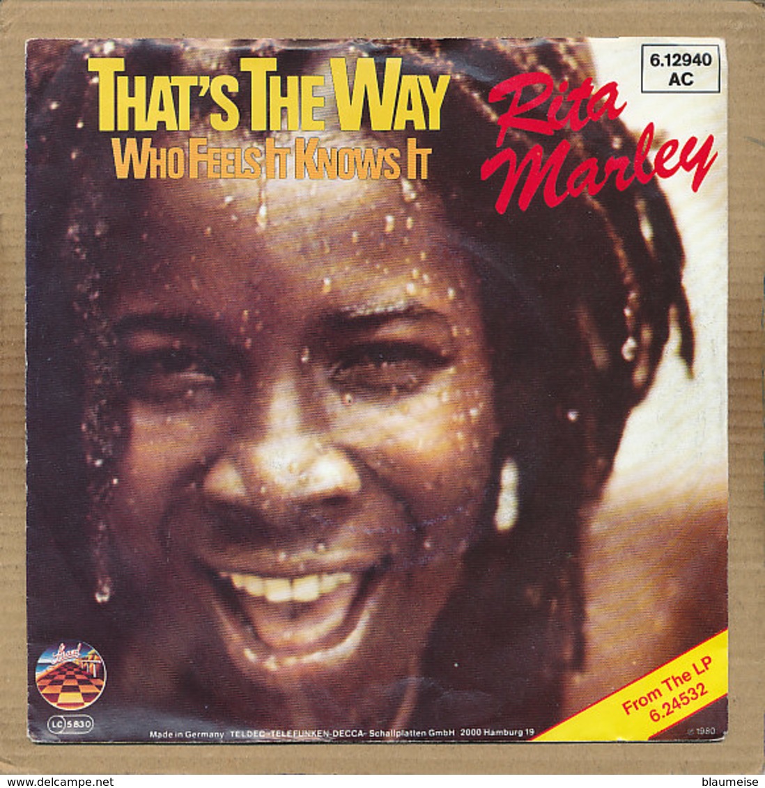 7" Single, Rita Marley - That's The Way - Disco, Pop