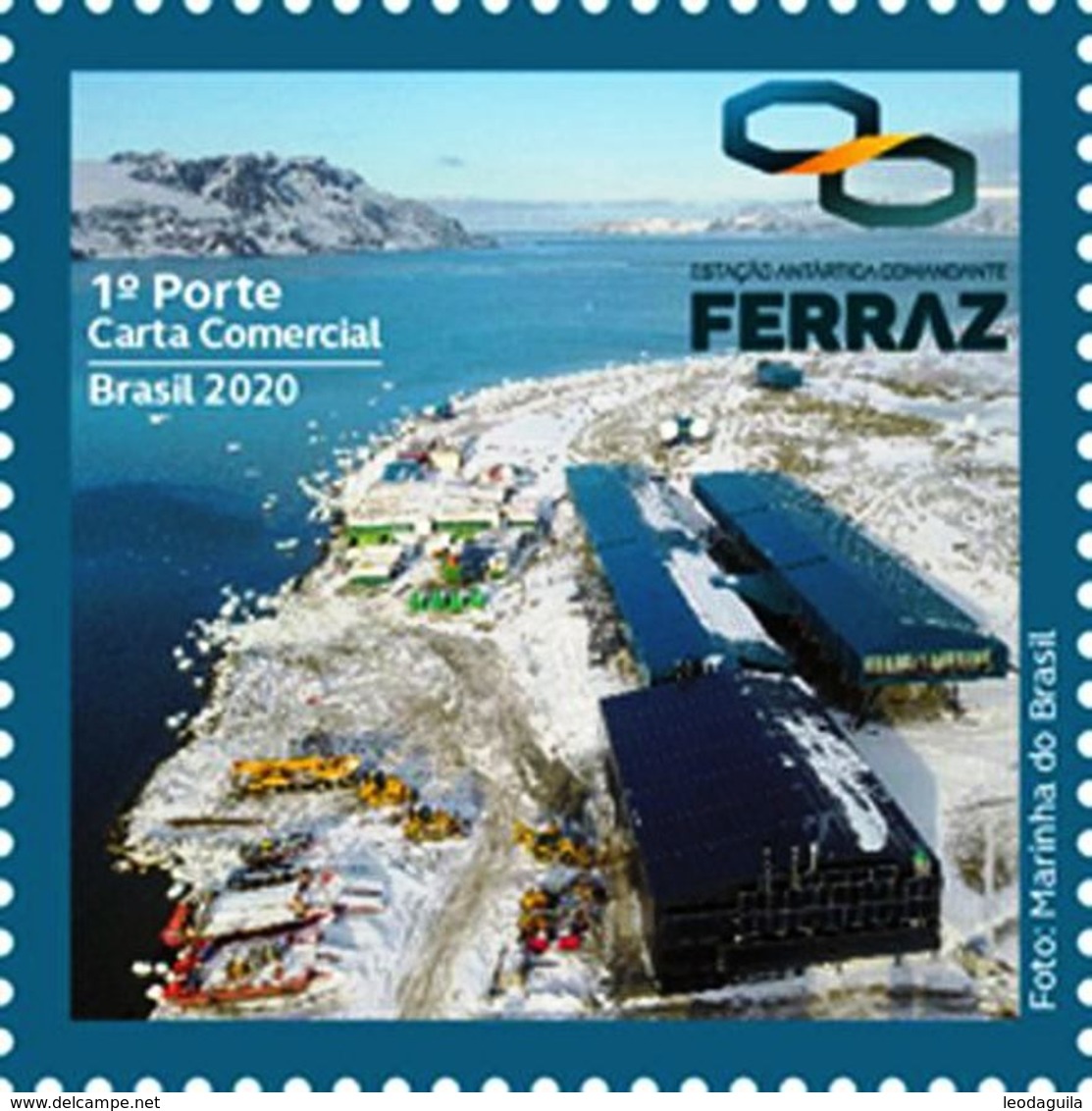 BRAZIL 2020  - BRAZILIAN  ANTARTIC STATION  COMMANDER FERRAZ -  SOUTH POLE SCIENTIFIC RESEARCH  - MINT - Unused Stamps
