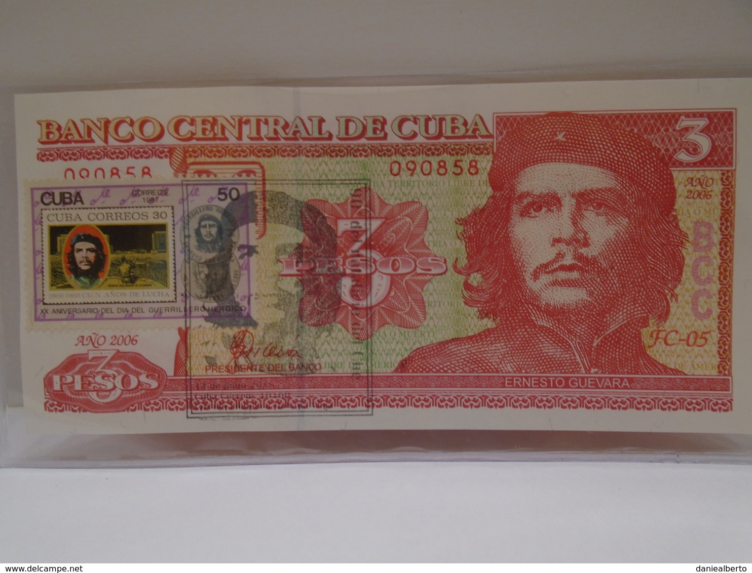 Cuba, $3 Pesos 2006, Ernesto Che Guevara, UNC, CRISP, Mint. How You Can See. - Cuba