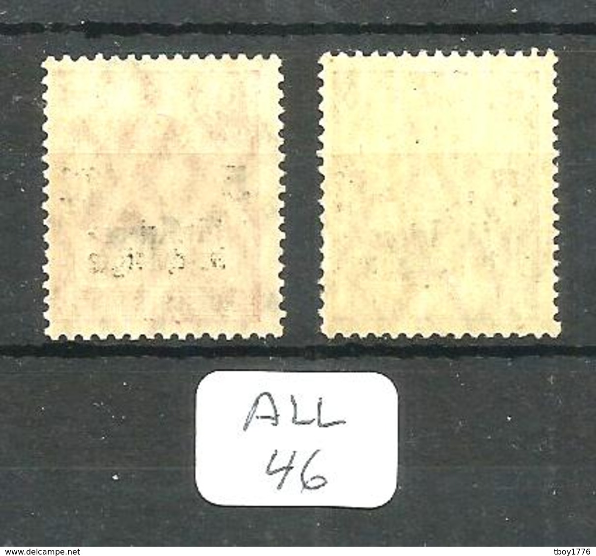 ALL Mi 105/106 YT 104/105 En XX - Unused Stamps