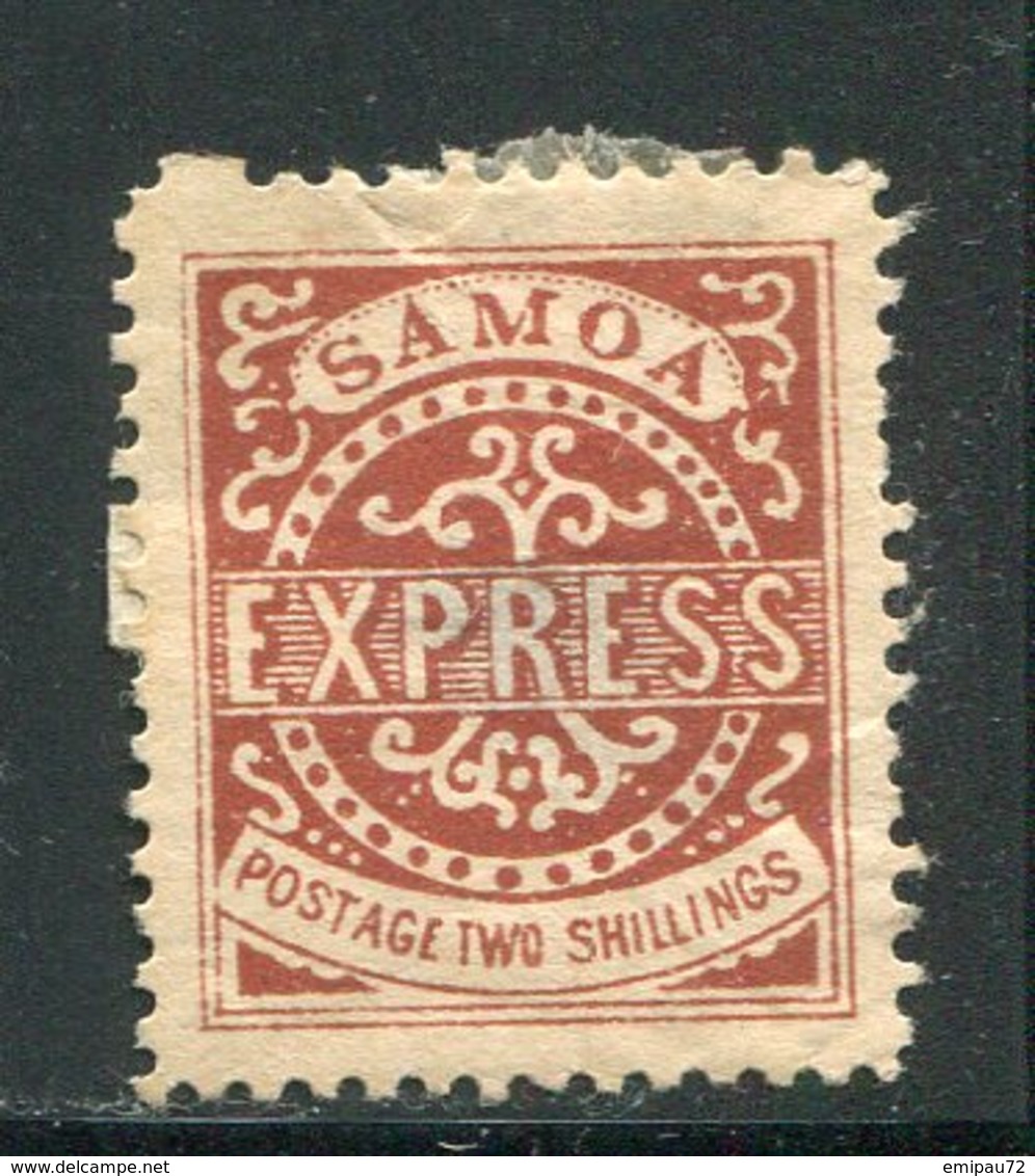 SAMOA- Y&T N°6- Neuf Avec Charnière * (belle Cote Mais Léger Aminci Au Centre) - Samoa