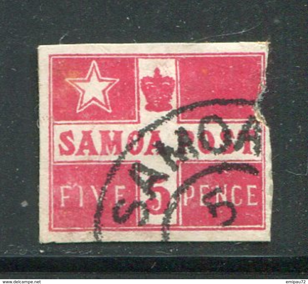 SAMOA- Y&T N°21- Oblitéré (défectueux à Droite) - Samoa