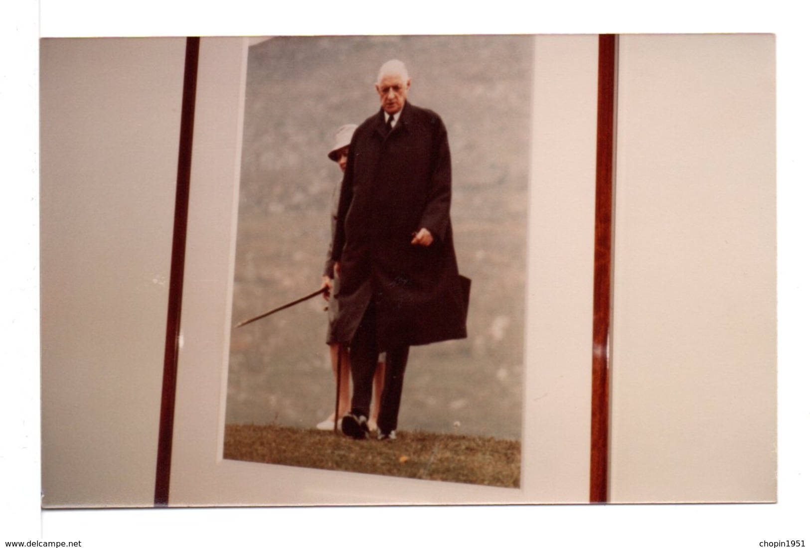 PHOTO DE PHOTO - DE GAULLE LORS DE SON SÉJOUR EN IRLANDE AVEC YVONNE - Autres & Non Classés