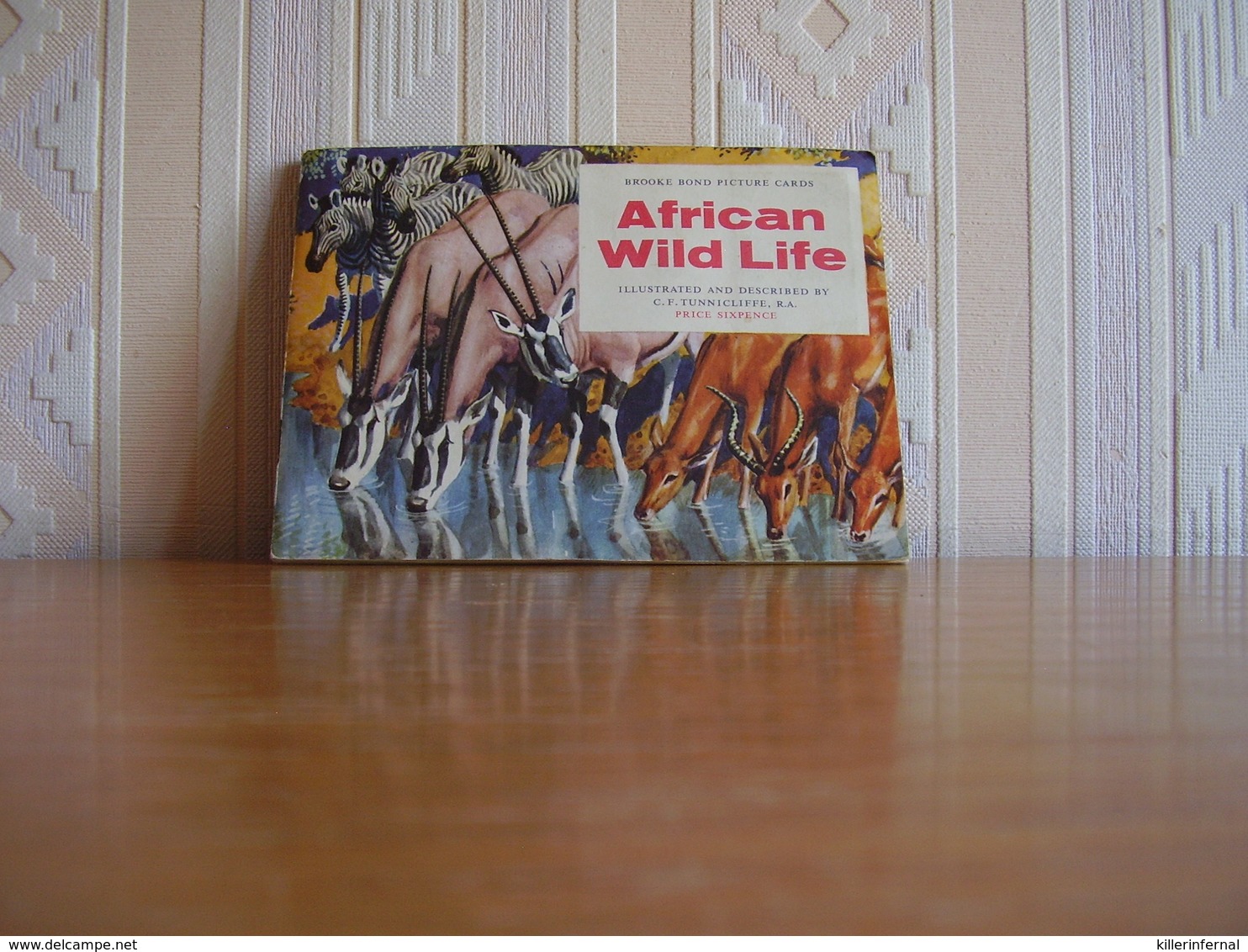 Album Chromos Images Vignettes Brooke Bond *** African Wild Life *** - Album & Cataloghi