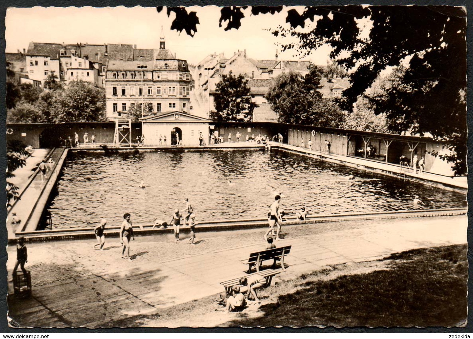 D3540 - Radeberg Stadtbad Freibad - Bild Und Heimat Reichenbach - Radeberg