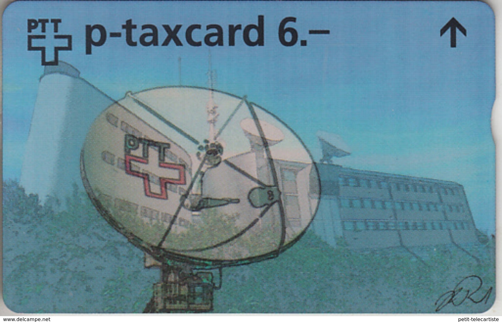 SUISSE - PHONE CARD - TAXCARD-PRIVÉE * V  *** PARABOLE - TELECOM BASEL  *** - Switzerland