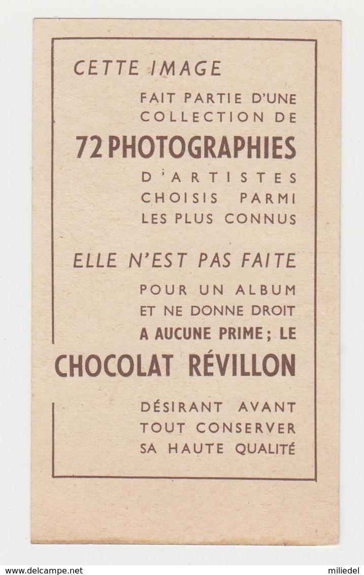 AC789 - CHROMO - Chocolat REVILLON - Ninon Vallin - Collection De 72 Sujets - Revillon