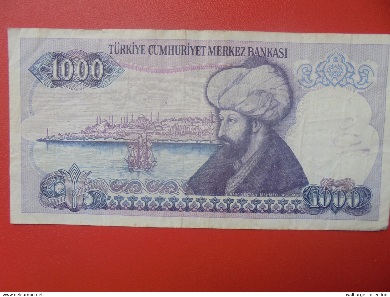 TURQUIE 1000 LIRA 1970/86 CIRCULER (B.5) - Turquie