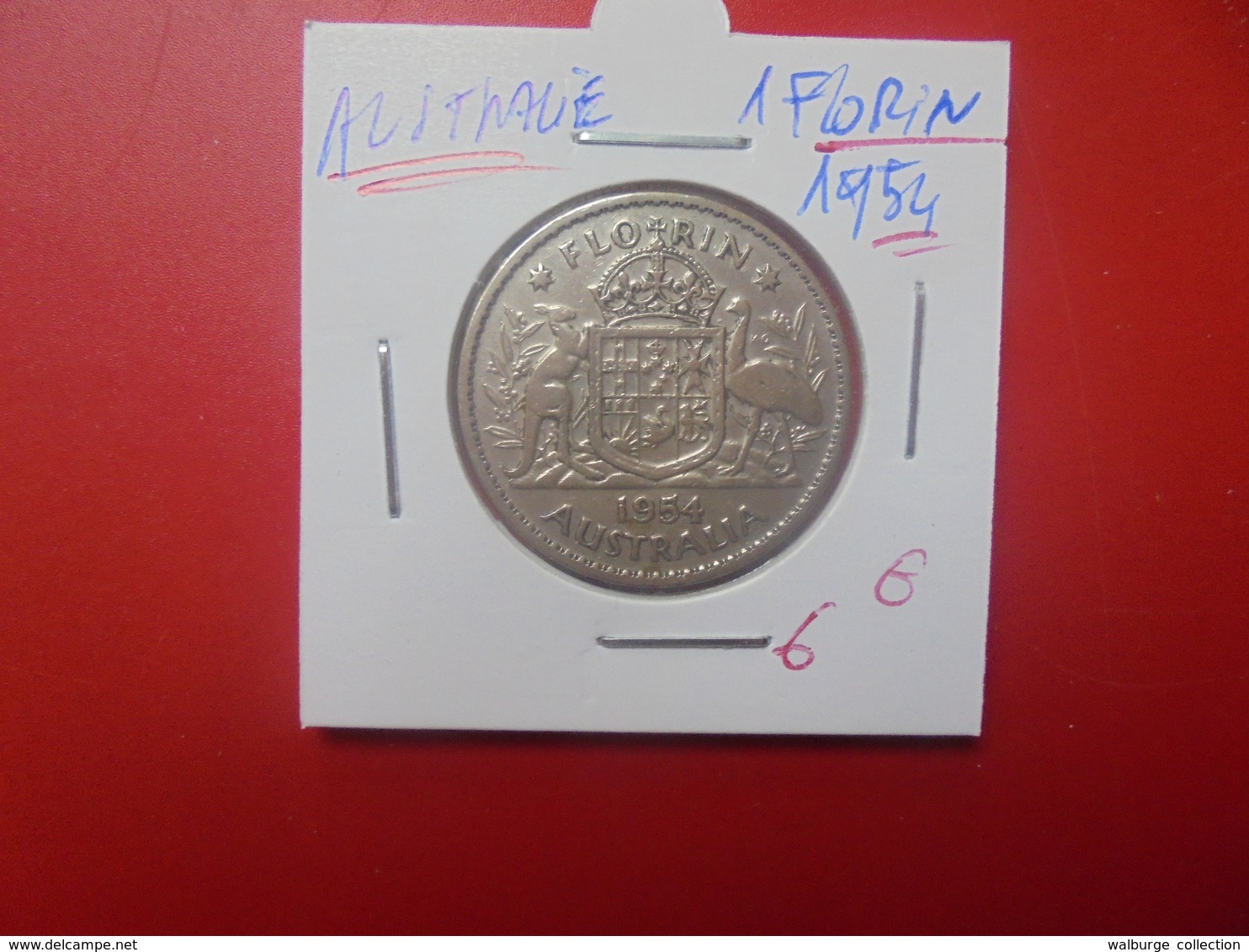 AUSTRALIE 1 FLORIN 1954  ARGENT (A.1) - Florin