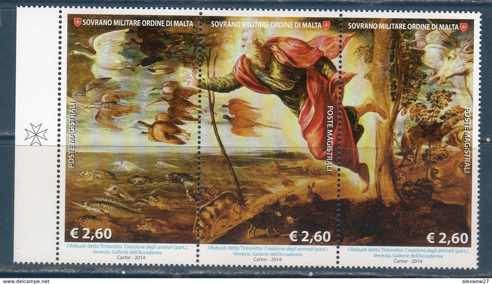 S.M.O.M 2014  Natura Ed Arte   **MNH / VF - Sovrano Militare Ordine Di Malta