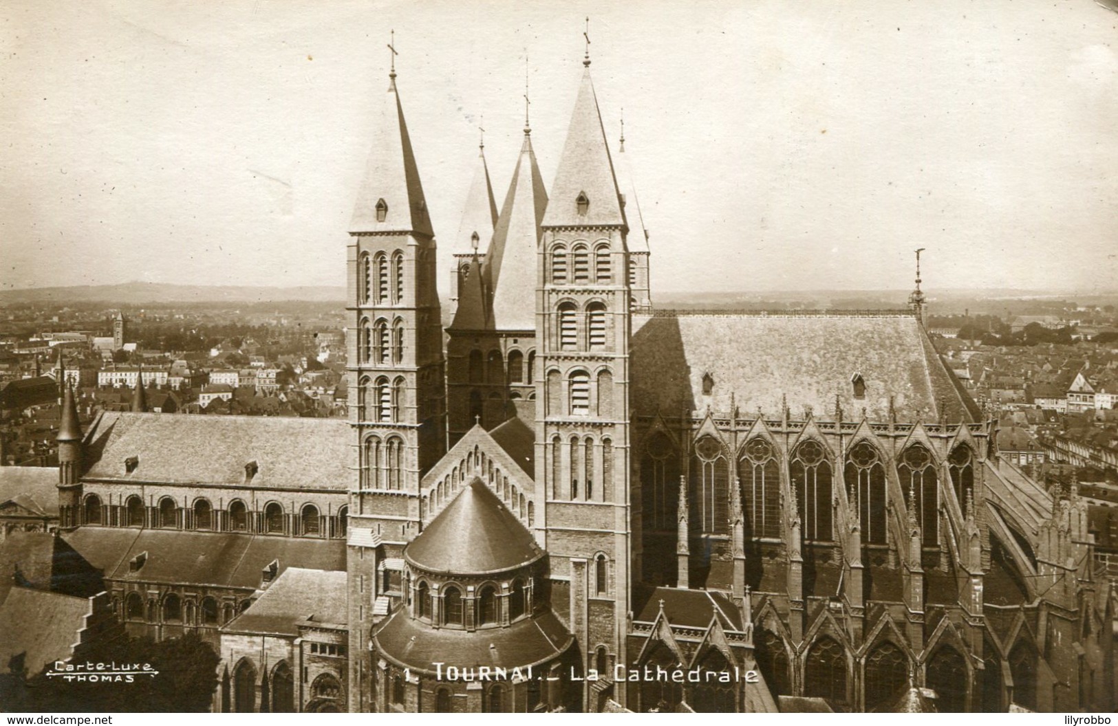 BEGIUM - TOURNAI -  La Cathedrale - Doornik