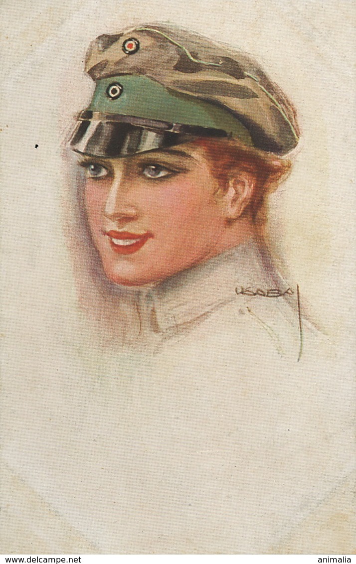 Usabal German Military Girl With Cap - Usabal