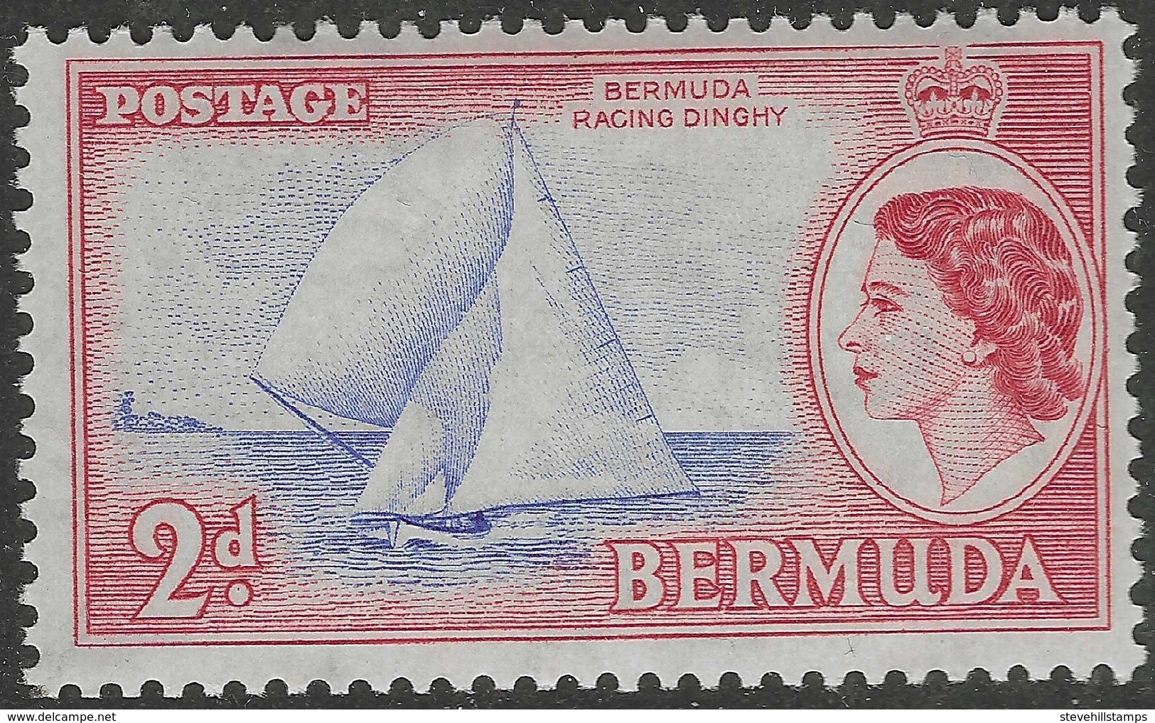 Bermuda. 1953-62 QEII. 2d MH. SG 138 - Bermuda