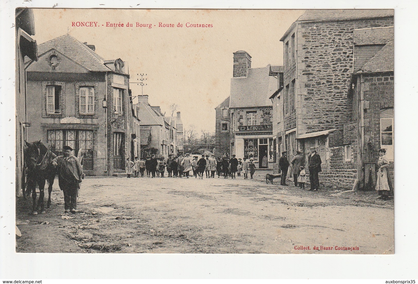 RONCEY - ENTREE DU BOURG - ROUTE DE COUTANCES - 50 - Other & Unclassified