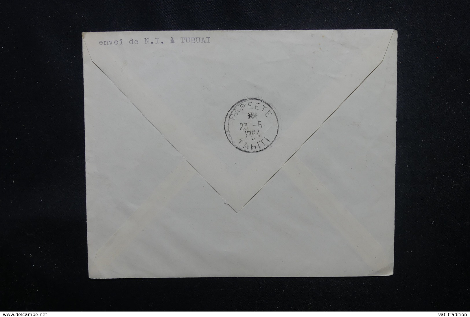 POLYNÉSIE - Enveloppe En Recommandé De Mataura Pour Papeete En 1964, Affranchissement Plaisant - L 52175 - Briefe U. Dokumente
