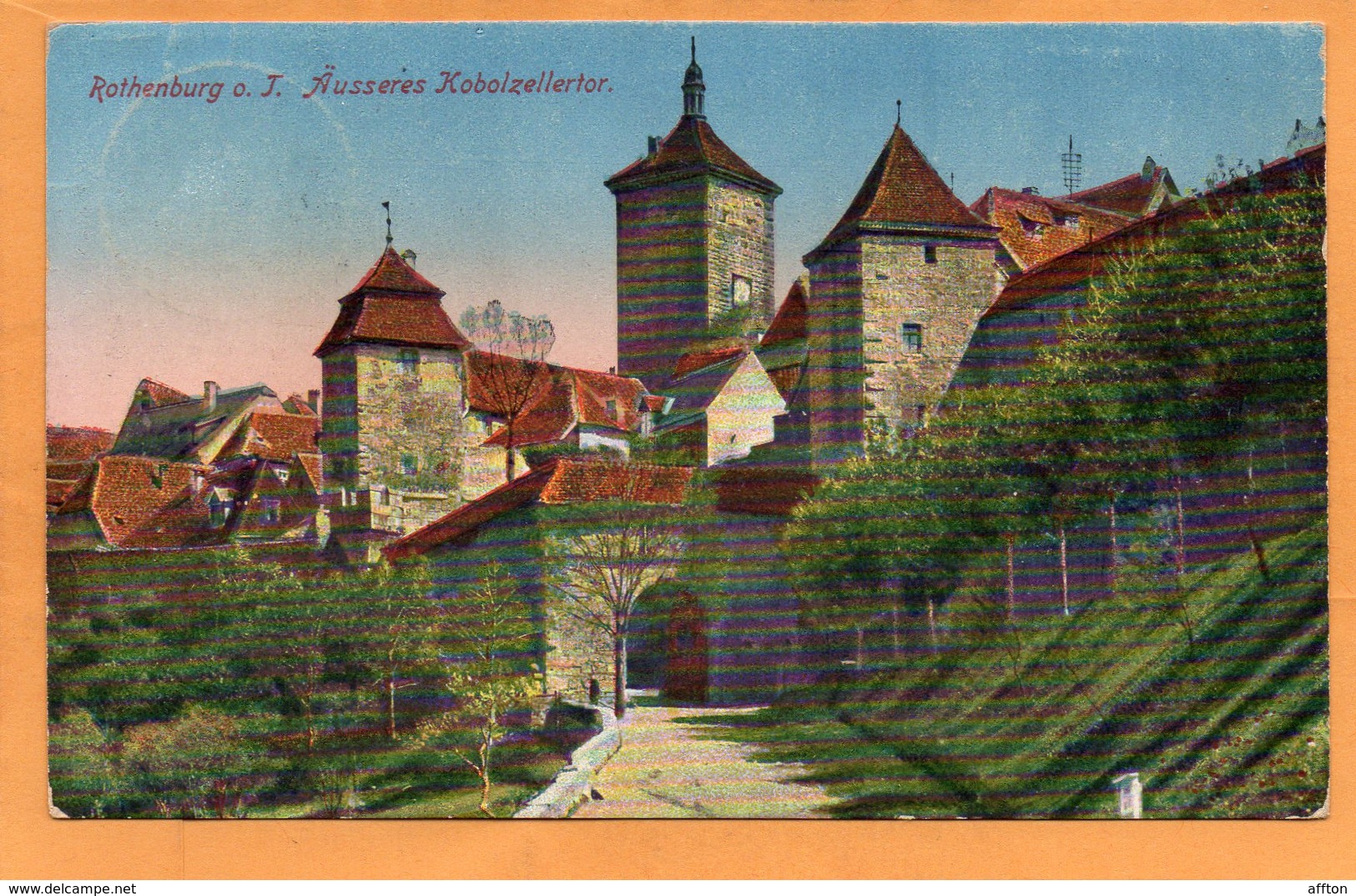 Rotenburg I Hann Germany 1921 Postcard Mailed - Rotenburg (Wuemme)