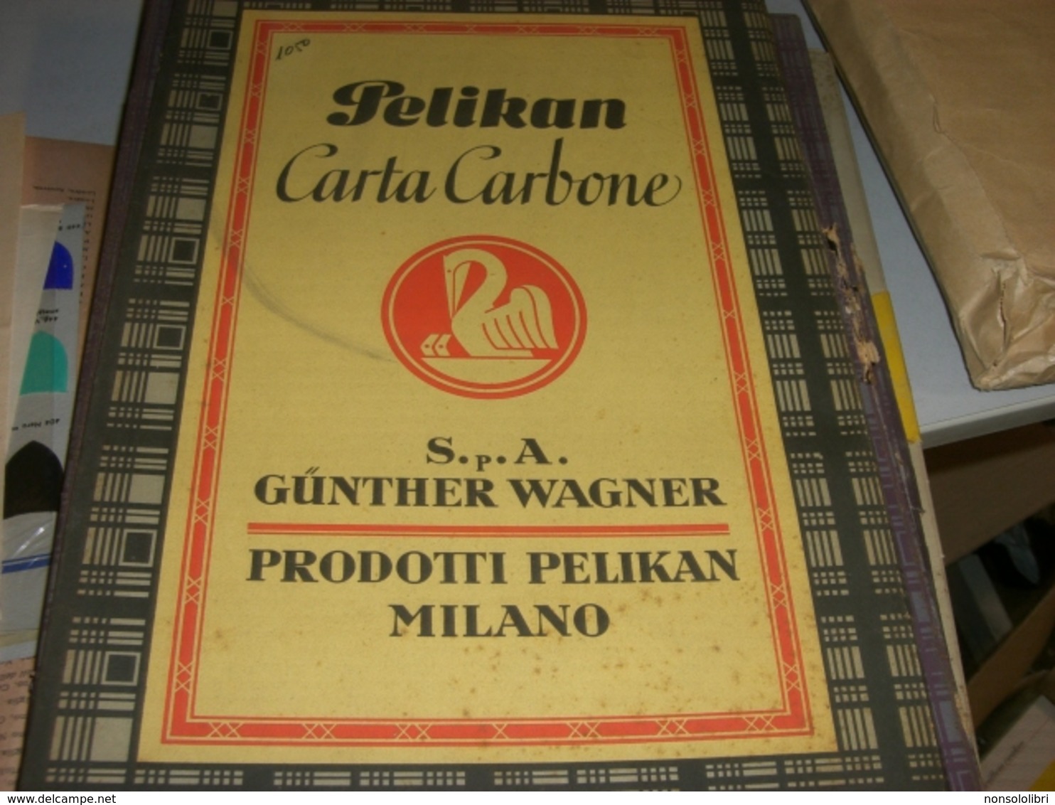 SCATOLA CARTA CARBONE PELIKAN - Altri & Non Classificati