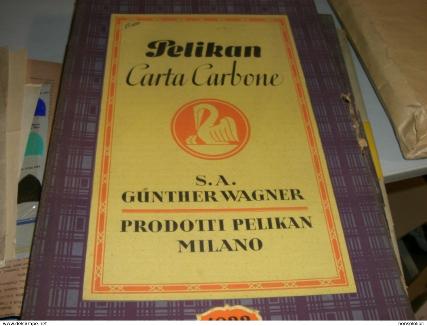 SCATOLA CARTA CARBONE PELIKAN 1022 - Altri & Non Classificati