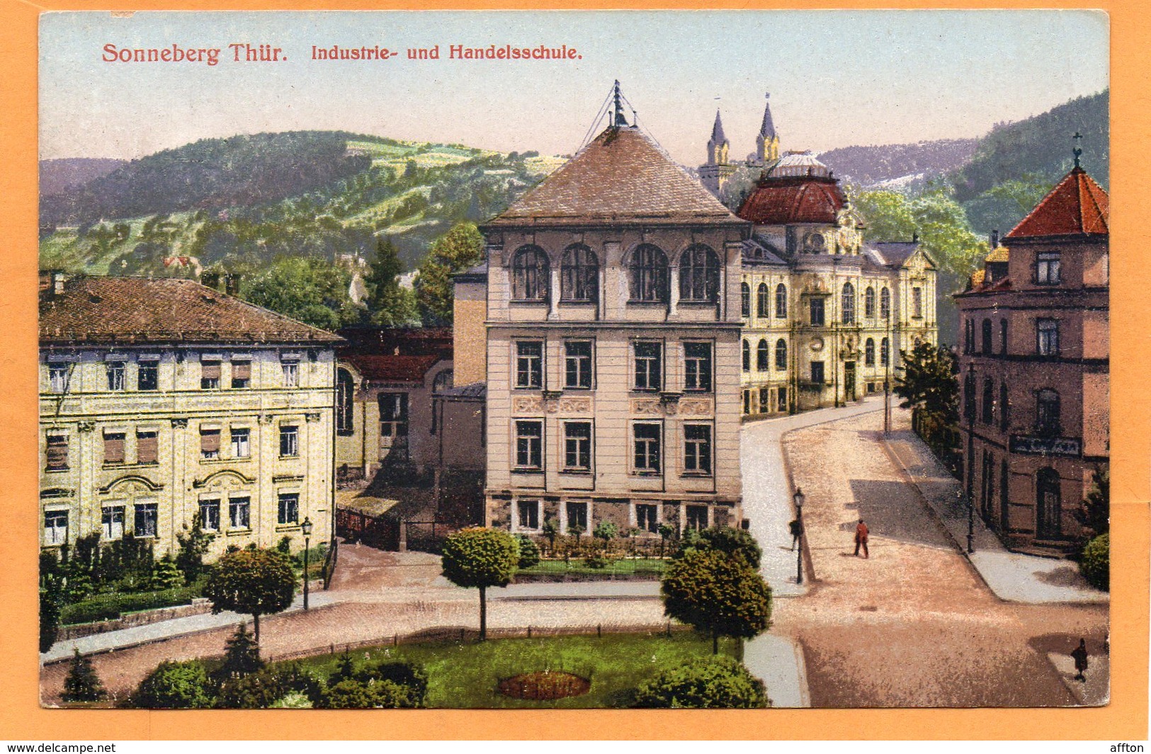 Sonneberg Germany 1921 Postcard Mailed - Sonneberg