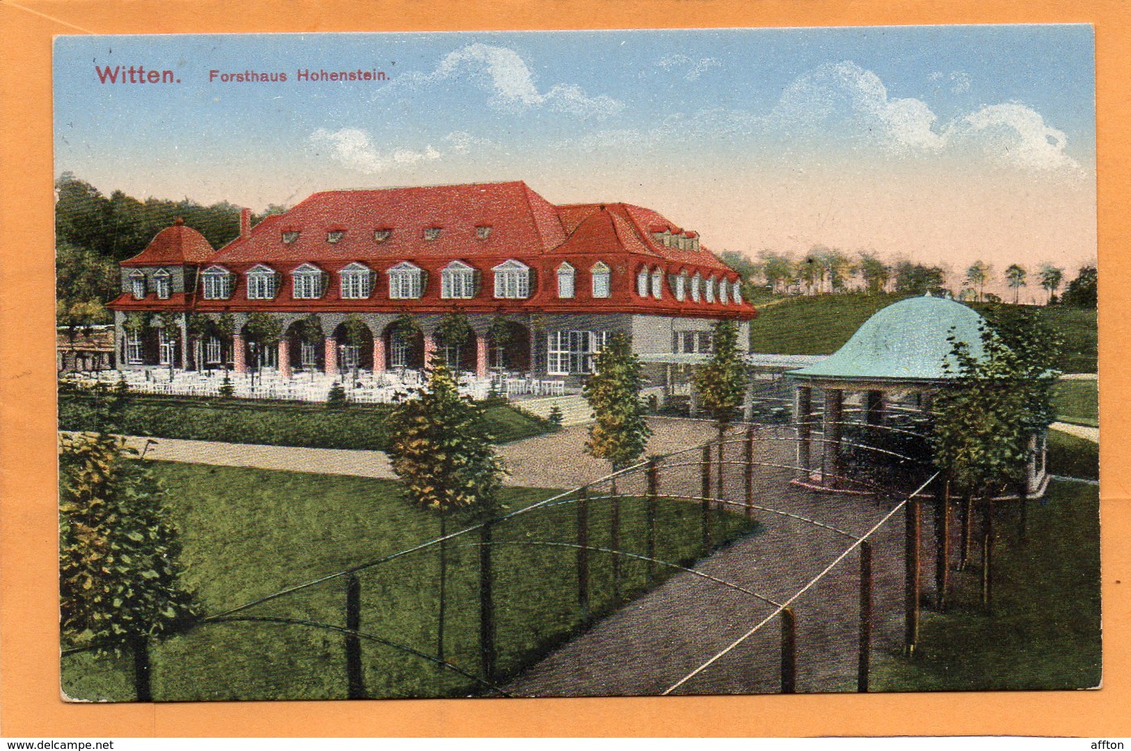 Witten Germany 1916 Postcard Mailed - Witten