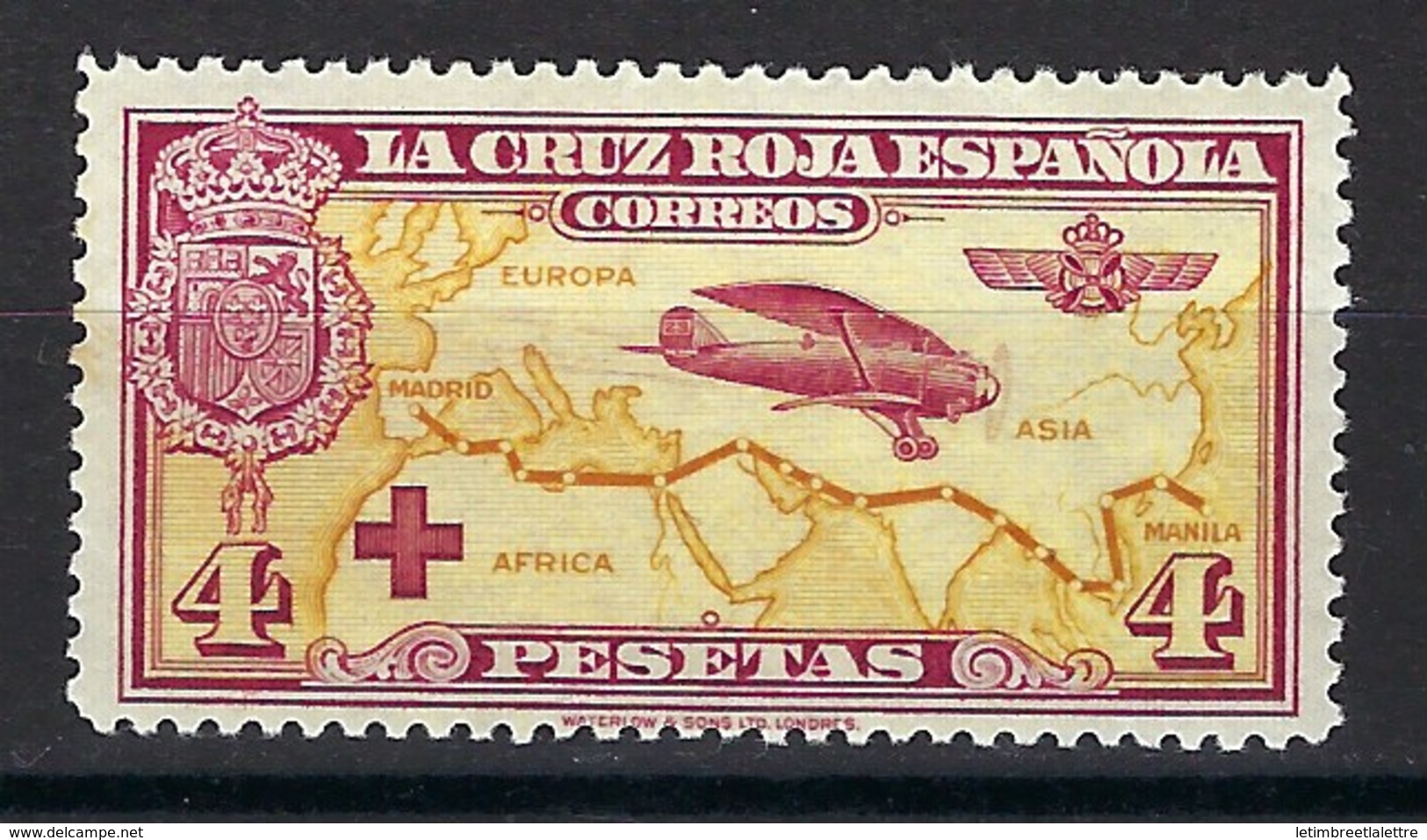 Europe - Espagne - Poste Aérienne N° 16 ** - Belle Qualité - Sans Charnière - Unused Stamps