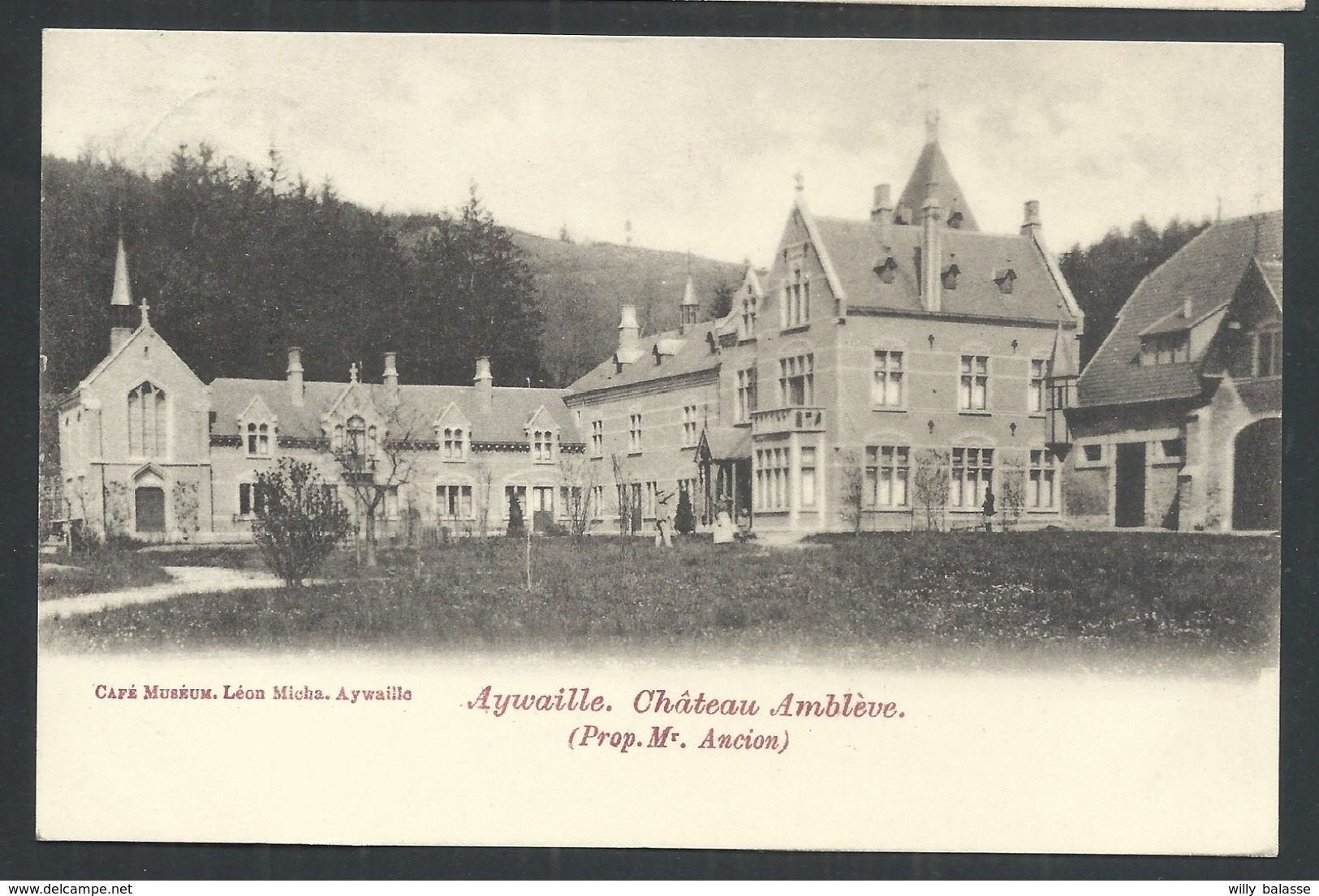 +++ CPA - AYWAILLE - Liège - Château Amblève - Ancion  // - Aywaille