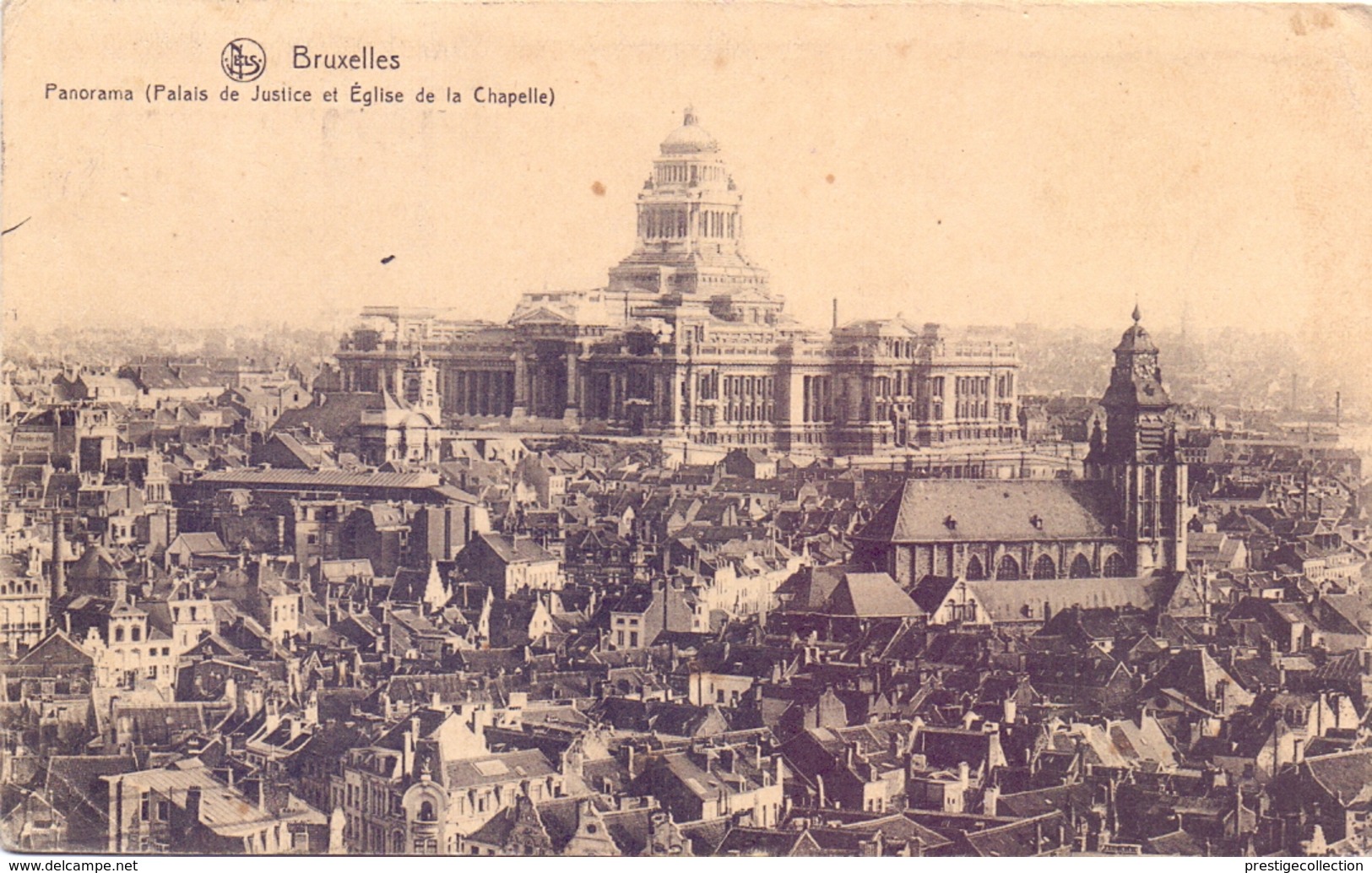 BELGIQUE 1914 BRUXELLES PANORAMA    (FEB200252) - Monumenti, Edifici
