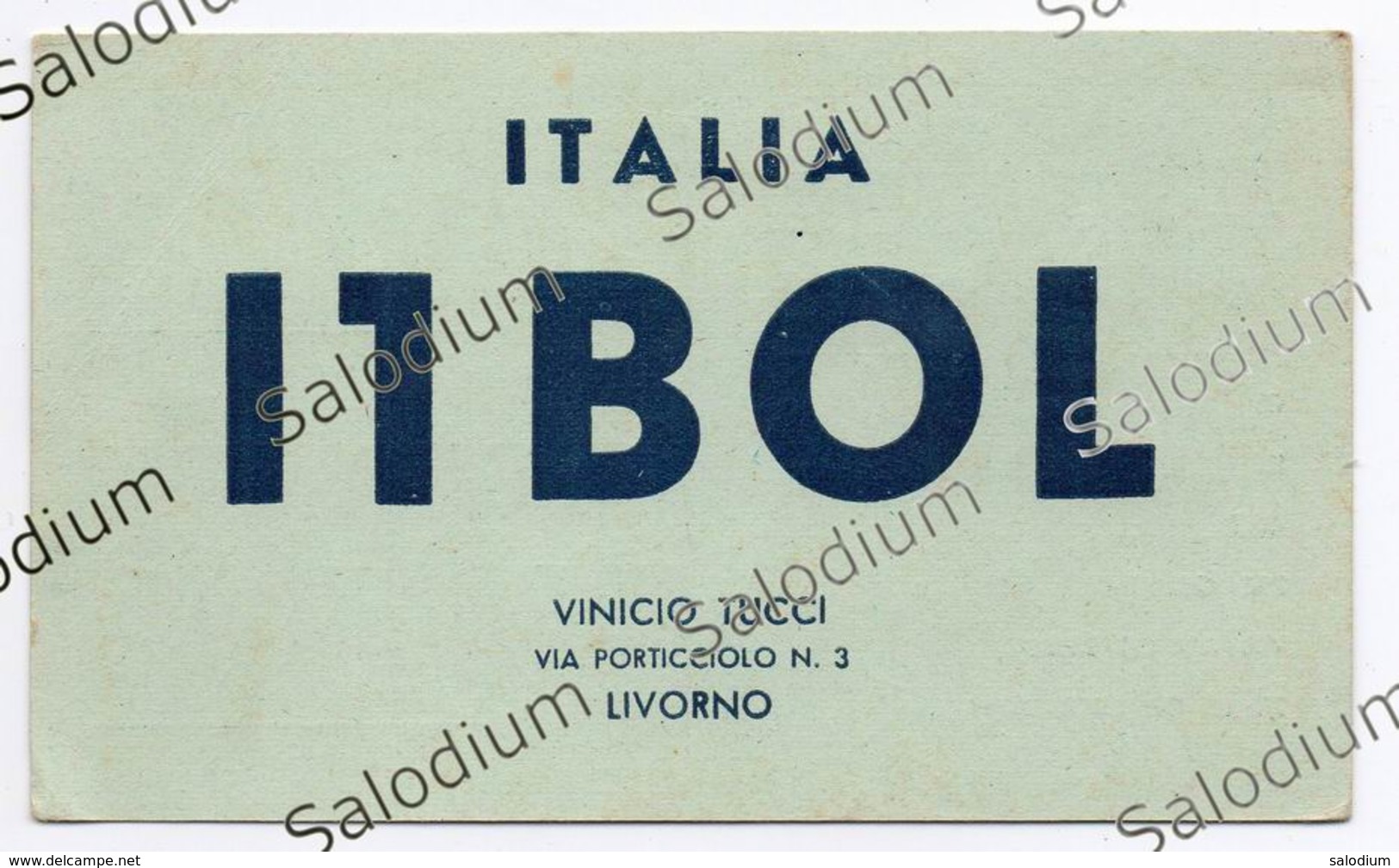 LIVORNO - CB RADIO - Radioamatore - Radioamateur - QSL - Short Wave - Altri & Non Classificati