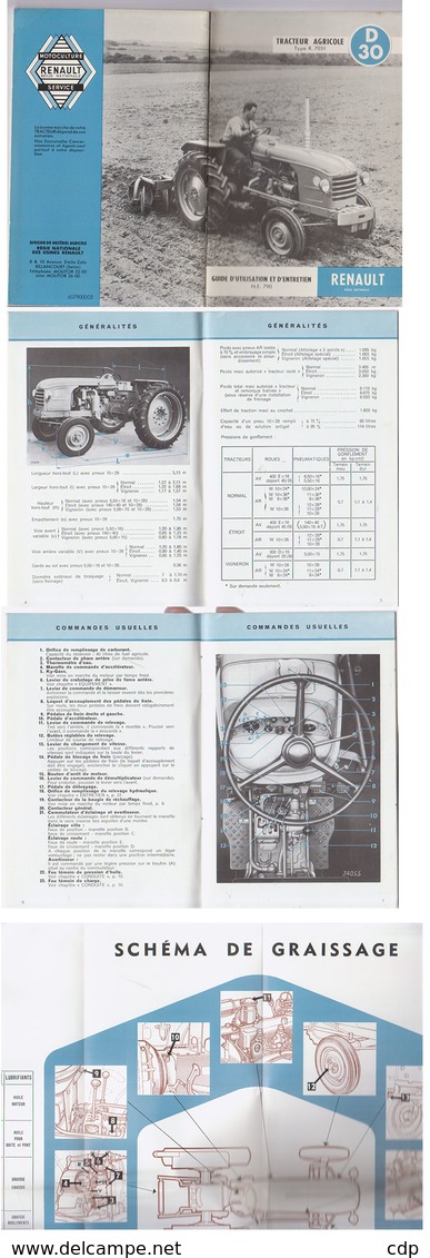 Tracteur Renault  D30 - Tractors