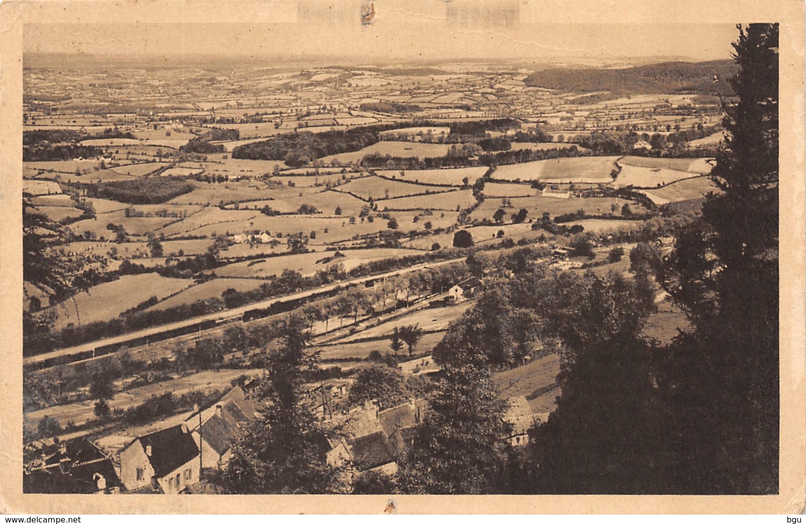 Château Chinon (58) - Panorama Sur La Gare - Autres & Non Classés