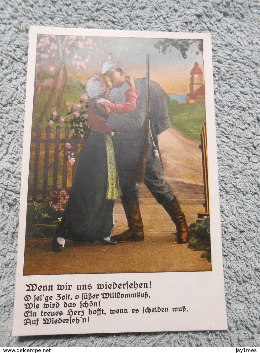 Cpa Pk Patriotika - Feldpost Propagande Deutschland  Ww1 Guerre 14-18  1wk - Weltkrieg 1914-18