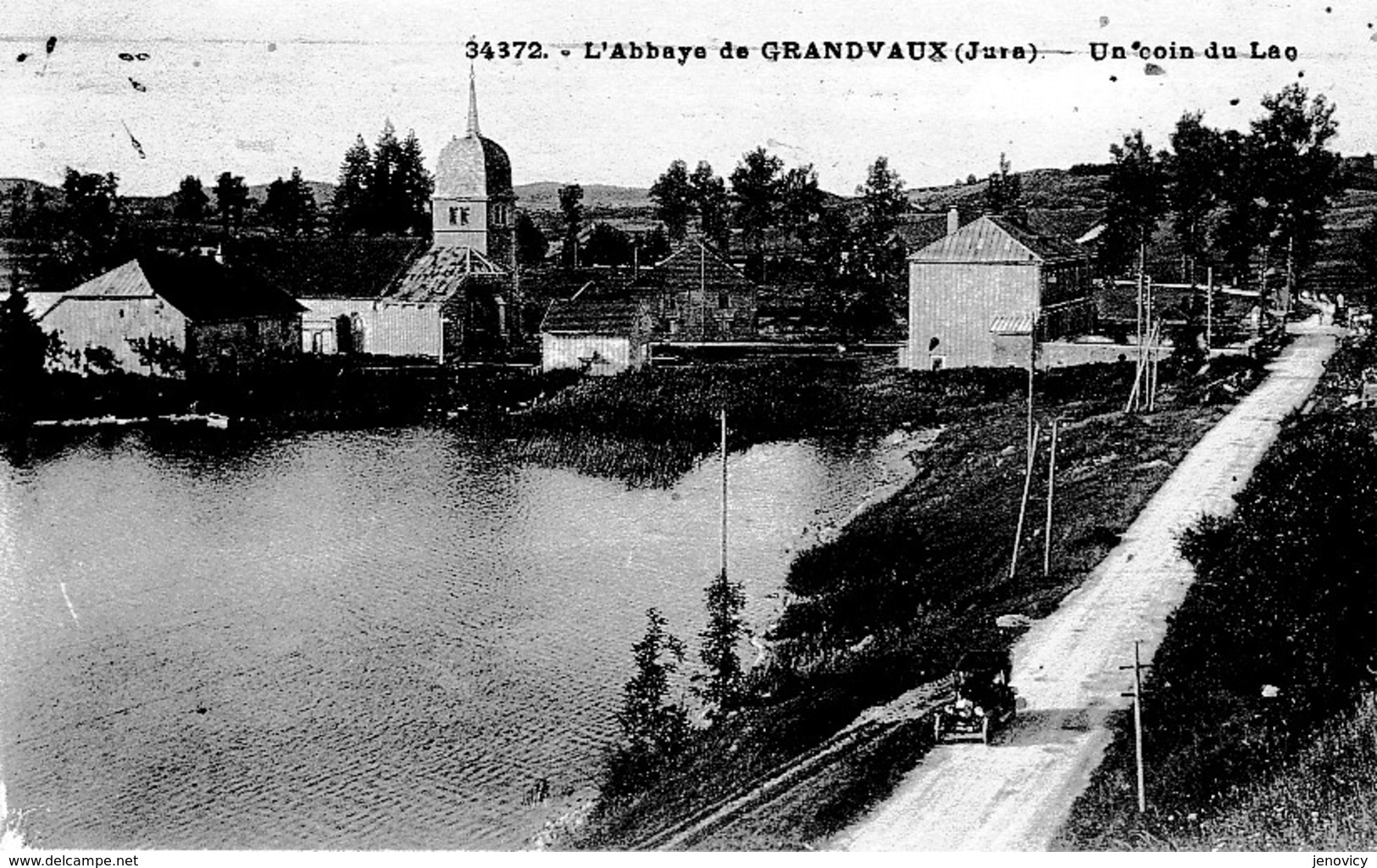 ABBAYE DE GRANDVAUX ,UN COIN DU LAC ,A VOIR !!!  REF 62574 - Autres & Non Classés