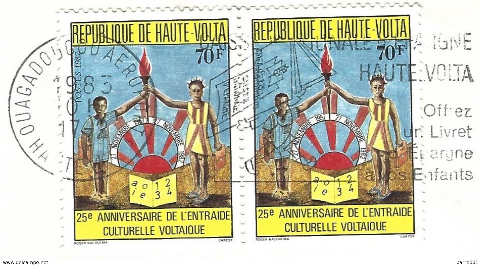 Burkina Faso Haute Volta 1983 Cultural Revolution Cover - Burkina Faso (1984-...)