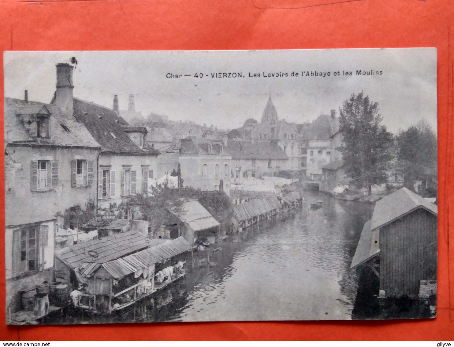 CPA (18) Vierzon.  Les Lavoirs De L'Abbaye Et Les Moulins.   (L725) - Vierzon