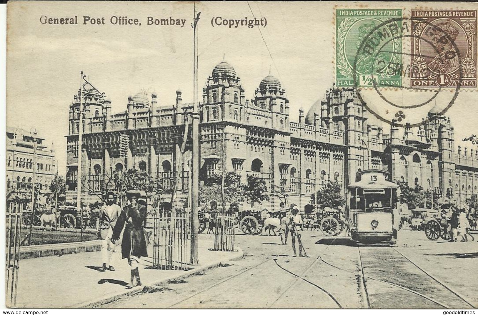General Post Office Bombay    (3807) - Indien