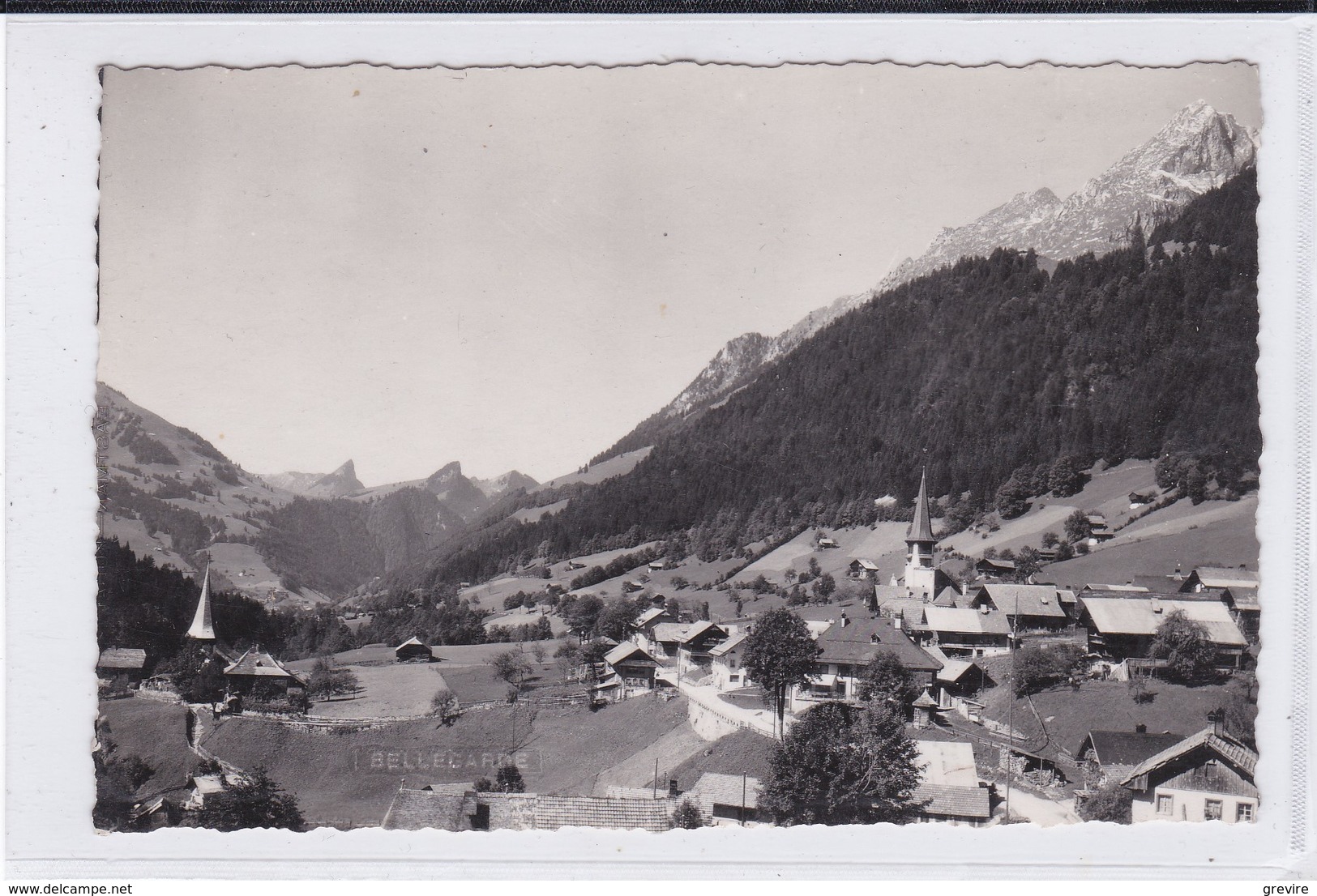 Bellegarde / Jaun Et La Chaîne Des Bruns. Carte-photo - Bellegarde