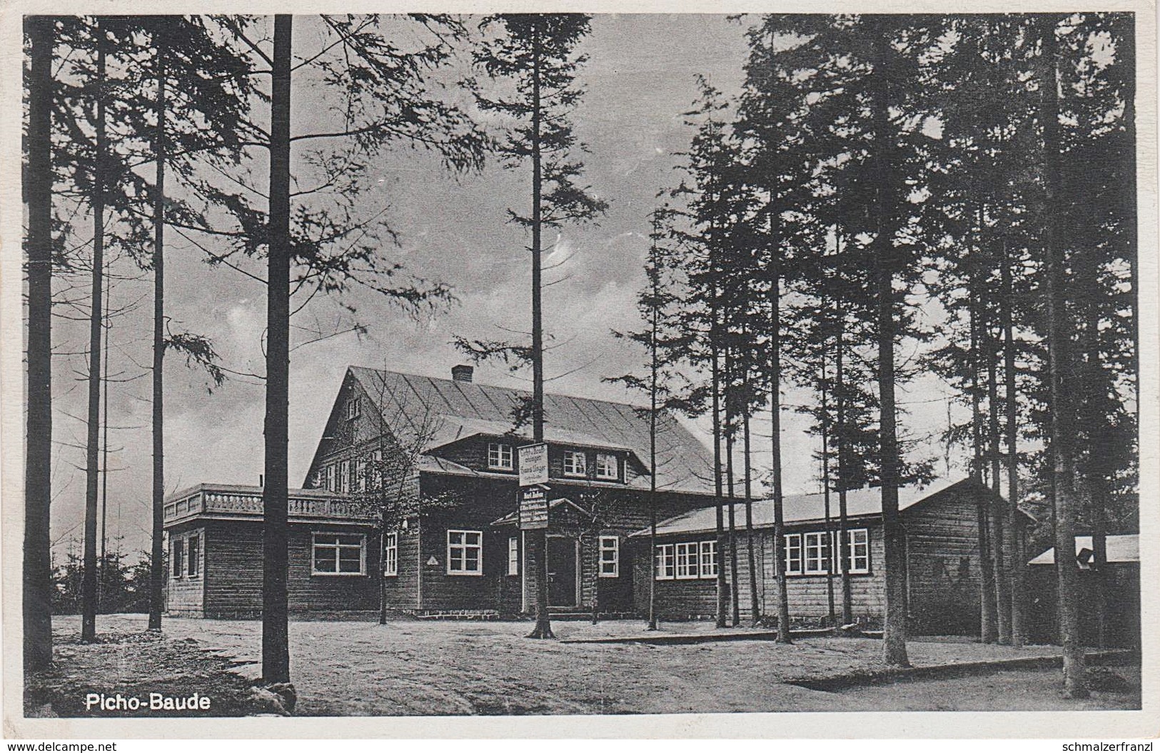 AK Picho Baude Pichobaude Gasthof A Tautewalde Arnsdorf Neukirch Wilthen Irgersdorf Dretschen Diehmen Gaußig Obergurig - Neukirch (Lausitz)