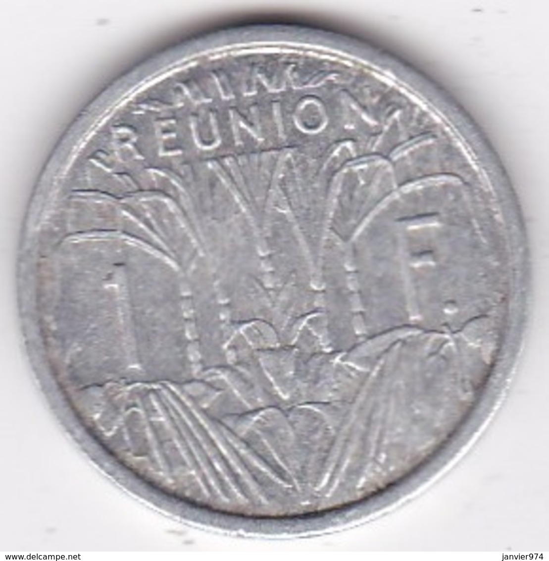 ILE DE LA REUNION. 1 FRANC 1948. AILE. ALUMINIUM - Réunion