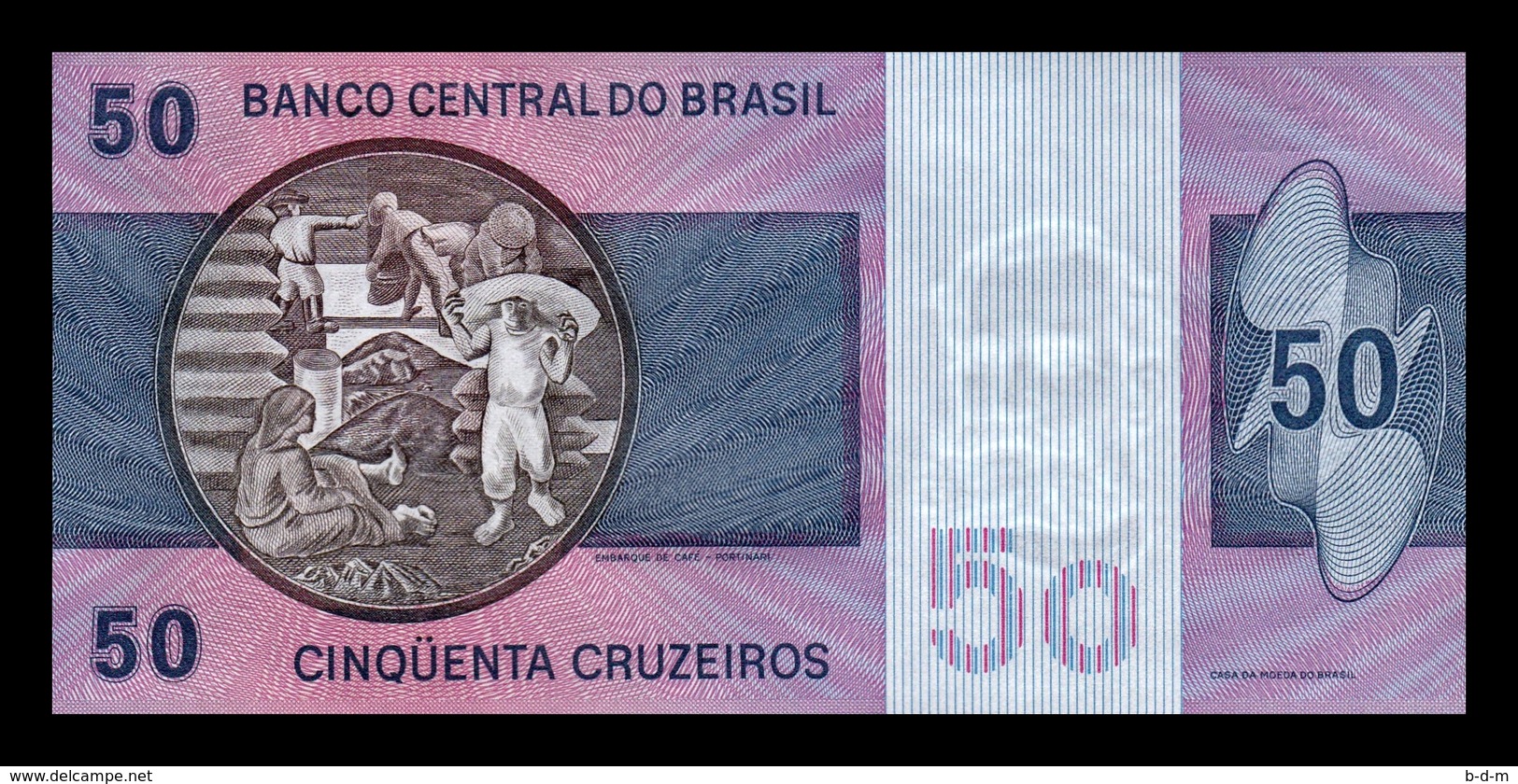 Brasil Brazil 50 Cruzeiros 1980 Pick 194c SC UNC - Brasil